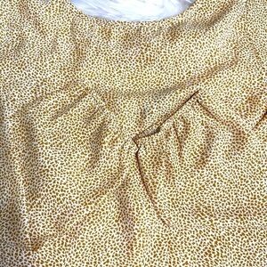 MOA MOA Top With Long Sleeves, Scoop Neck and Criss-Cross Detail in Back